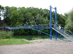 Hängebrücke Hängebrücke