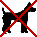 Tiere nicht erlaubt